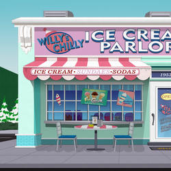 Willy's Chilly Ice Cream Parlor, South Park Archives