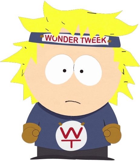 tweek south park anime