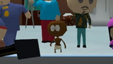 Starvin' Marvin in the intro cutscene from South Park (Video Game)
