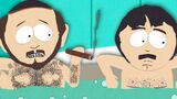 "Two Guys Naked in a Hot Tub"