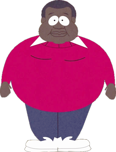 ugly fat black guy