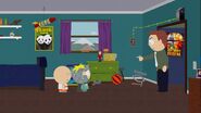 "That does it! BUTTERS, you are GROUNDED and so is your smartass little friend!"