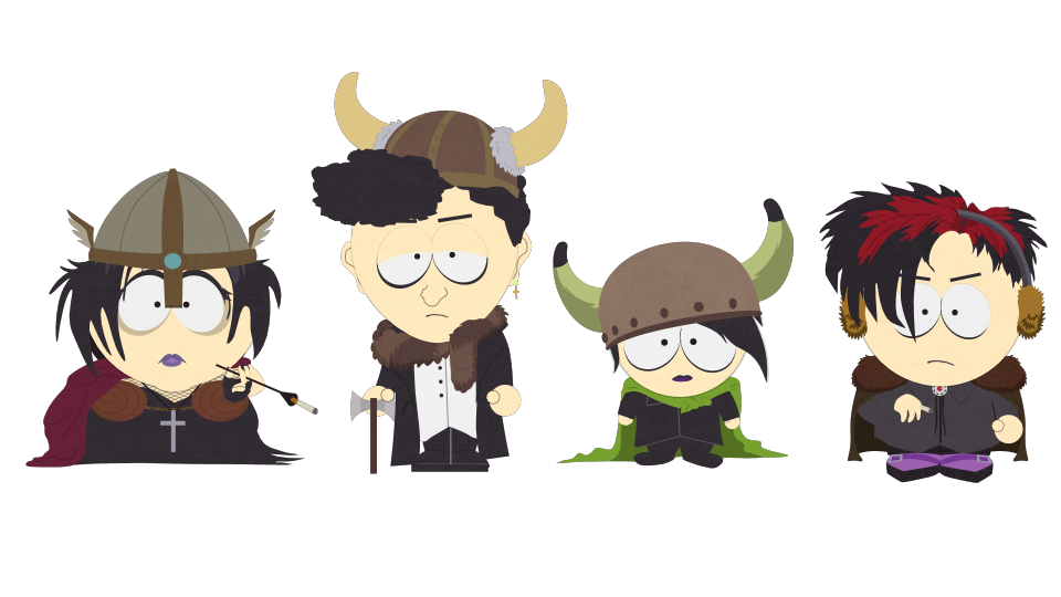 Goth Kids, South Park Character / Location / User talk etc