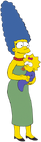 瑪琦·辛普森和瑪吉·辛普森 Marge and Maggie Simpson