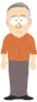 Man with Orange Shirt