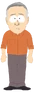 Man with Orange Shirt