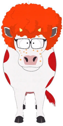 Ginger-cow