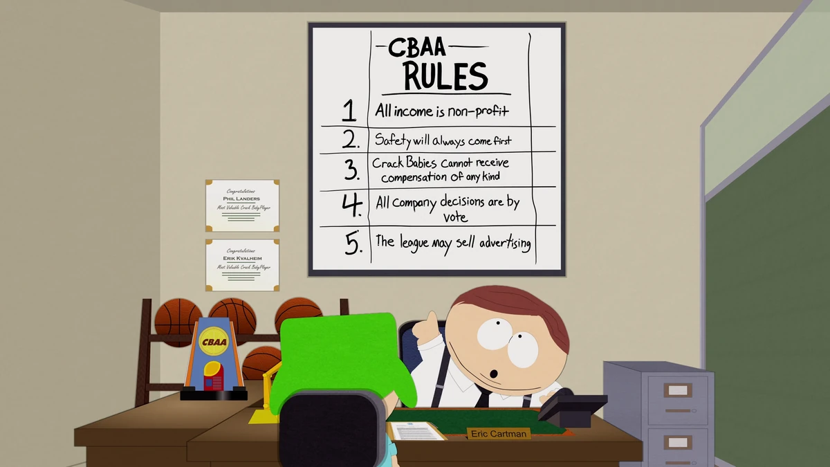 Crack Baby Athletic Association (CBAA) Wiki South Park Fandom