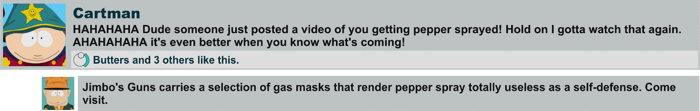 Cartman facebook message 3