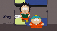 Romper in cell with Cartman.