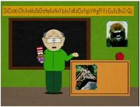 Mr. Garrison room.