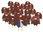 Mutant-turkeys