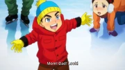 Jean-Jacques Leroy's Cartman inspired look