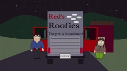 Le camion Red's Roofies.
