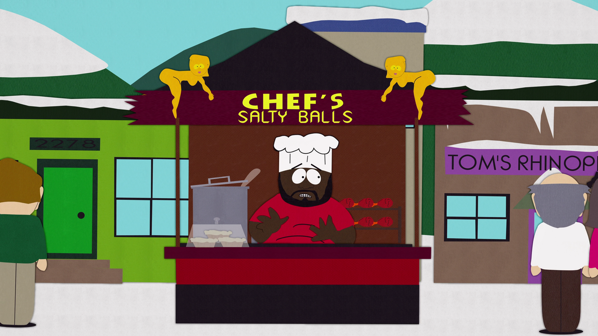 south park chef chocolate salty balls