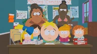 Annie regardant Butters en faisant un petit sourire, c'est la seule fois jusqu'à ce moment ou elle fait ce genre de smiley.
