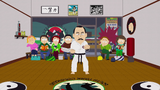 The Karate Instructor teaching