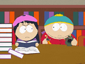 Cartman and Wendy working together.