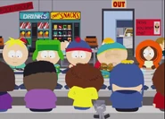 Ten boys at one table