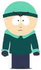 Sixième avec un chapeau cyan