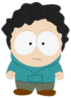 Kindergartner with Cyan Hood