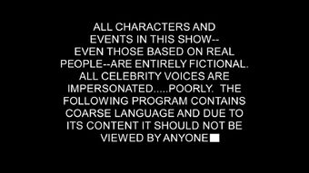 Disclaimer South Park Archives Fandom