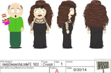 Concept art for Lorde's stage outfit.