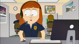 She picks up Kyle's emergency call in "Super Fun Time".