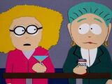 Principal Victoria with Mayor McDaniels in "Cartman's Mom is a Dirty Slut".