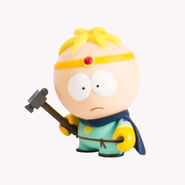 Butters Stotch as "The Paladin", with Hammer