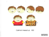 Here's another "Corel", this one of Cartman. Every single new pose and outfit must be created and approved.
