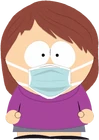 Allie with mask