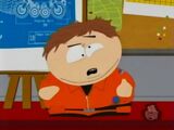 Cartman about to sneeze in "Die Hippie, Die".