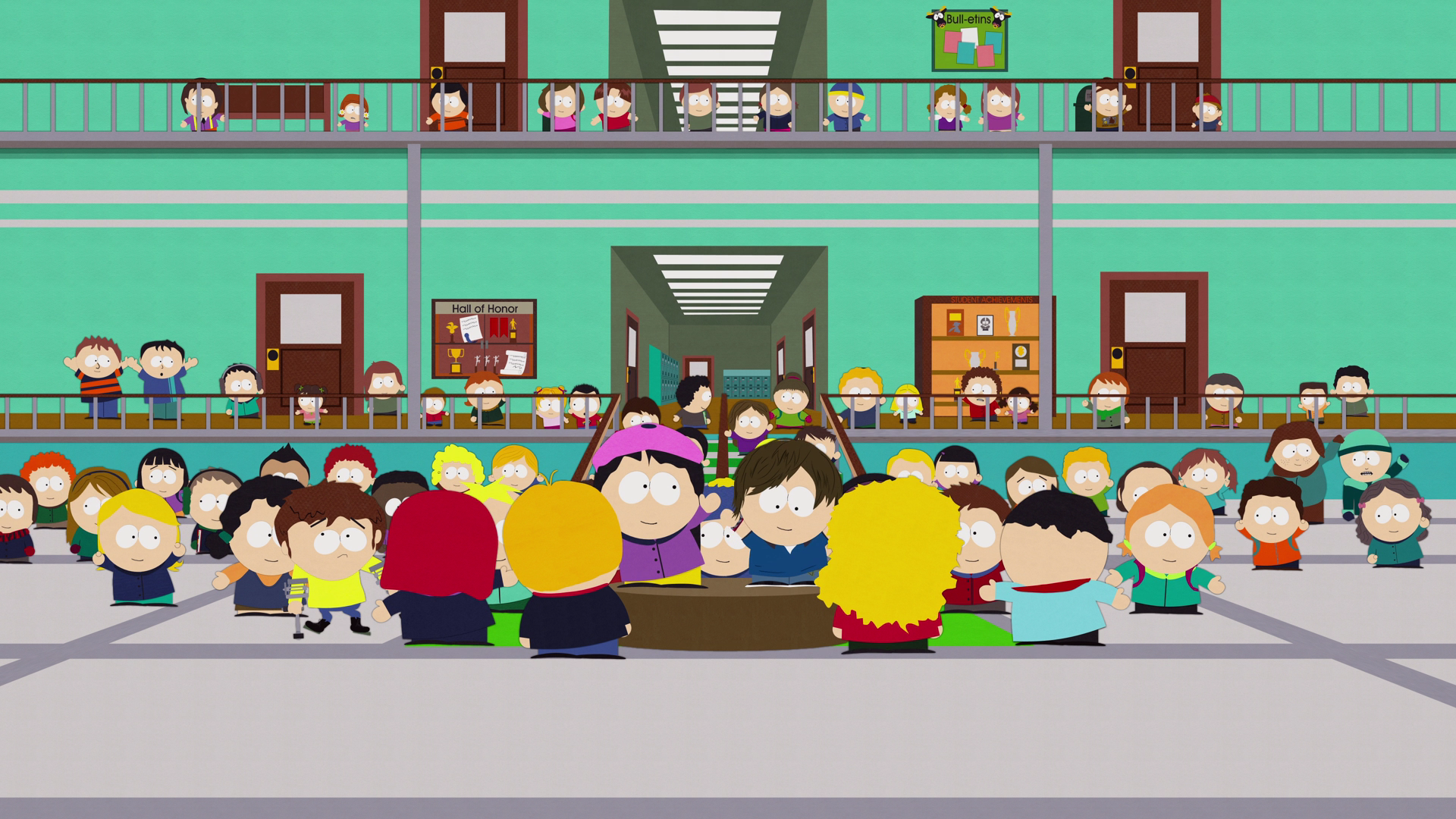 I recreated my Elementary School in the style of South Park : r/southpark