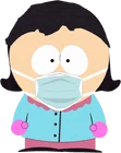 Esther with mask