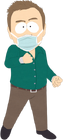 Man with Green Coat