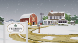 Tegridy Farms at winter.