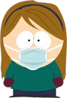 Lola with mask
