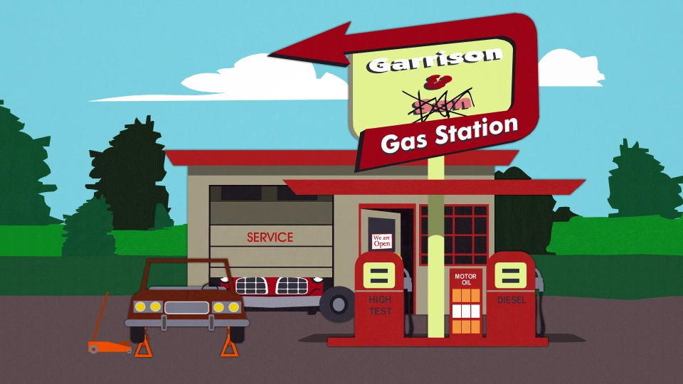 Garrison & Son Gas Station Wiki South Park Fandom