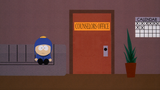 Craig outside Mr. Mackey's office in South Park: Bigger, Longer & Uncut.