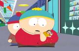 Cartman feeding his hand a taco in "Fat Butt and Pancake Head".