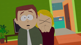 Linda seeing a "reincarnated" Butters in "Marjorine".