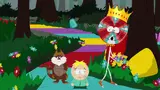 Snarf, Butters et le roi des sucettes dans "Imaginationland, Episode II".