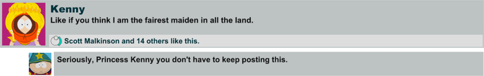 Kenny message