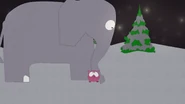 Schnuffi mit Kyles Elefant in "Tanz der Mutanten".