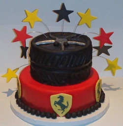 Birthday - Ferrari cake