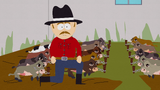 Farmer Denkins in "Fun with Veal".