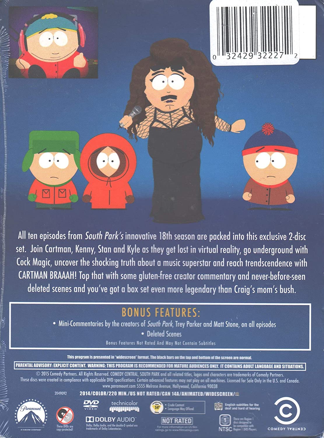 South Park: The Complete Eighteenth Season | South Park Archives | Fandom