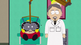 Cartman getting his vision checked in "The Succubus".