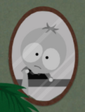 Butters as a pre-schooler as shown in the Stotch Residence in South Park: The Stick of Truth.